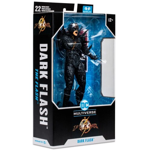 Mcfarlane Flash Negro Darck Figura de 17 Cm Película Flash