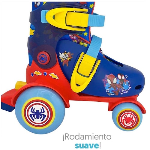 Patines Entrenadores Quad  Spiderman Flying Wheel