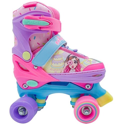 Patines Ajustables Quad  Mis Pastelitos Flying Wheel