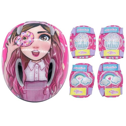 Casco con Accesorios Mis Pastelitos Flying Wheel