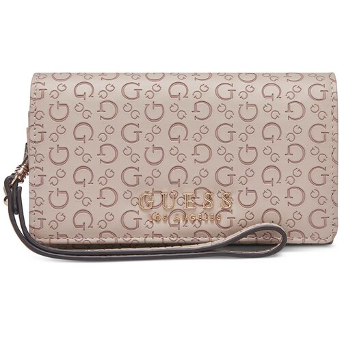 Cartera Slg Phone Organizer Café Claro Guess Factory