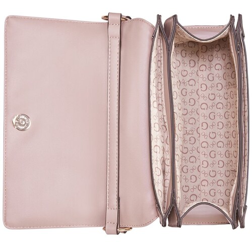 Bolsa Shoulder Rosa Medio Guess Factory
