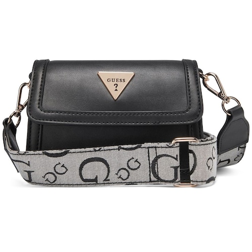 Bolsa Crossbody Negro Guess Factory
