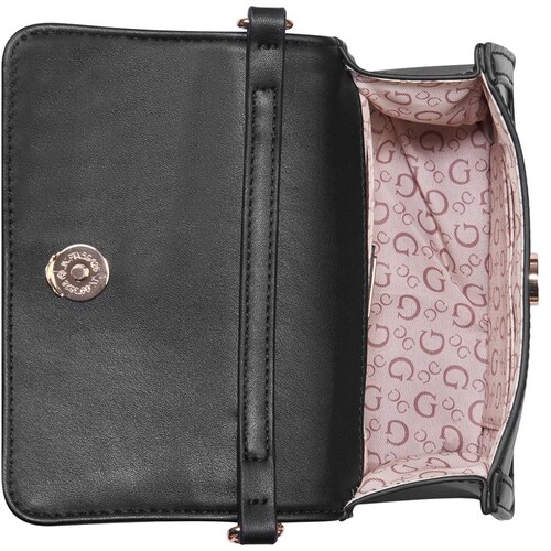 Bolsa Crossbody Negro Guess Factory