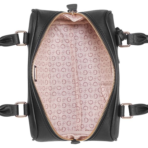 Bolsa Satchel Negro Guess Factory