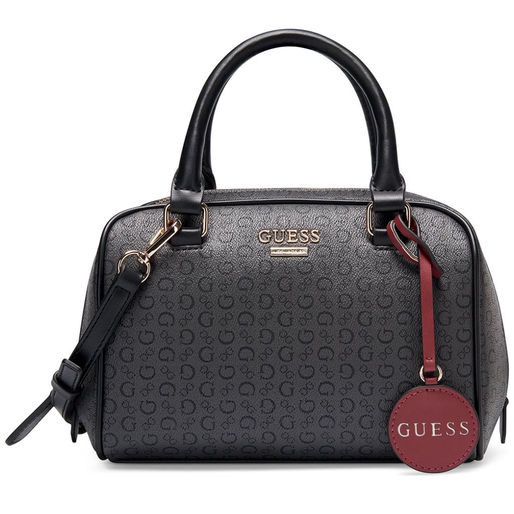 Bolsa satchel best sale guess negra