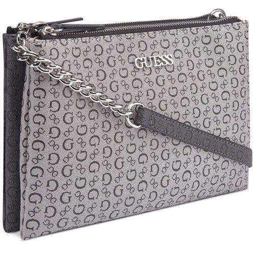 Bolsa Crossbody Negro Multicolor Guess Factory