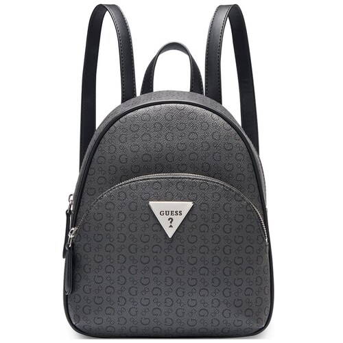 Bolsa Backpack Negro Suavizado Guess Factory