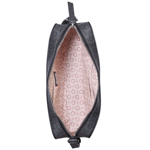 Bolsa Crossbody Negro Multicolr Guess Factory