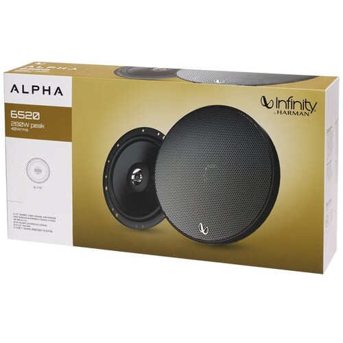 Bocinas Infinity 6.5 " 2 Vías Alpha 6520