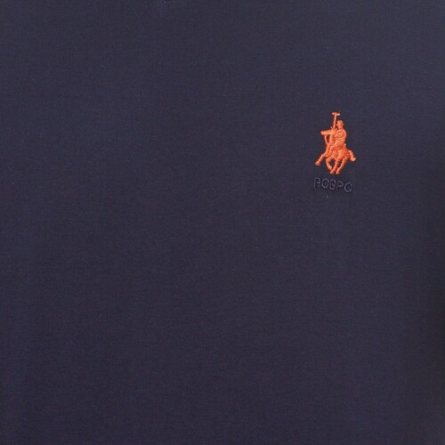 Playera Cuello V Manga Corta para Hombre Polo Club