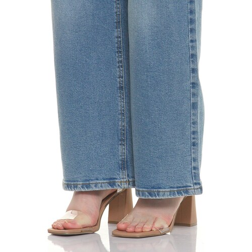Jeans Súper Hr Wide Leg para Dama Dex