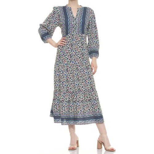 Vestido Largo Estampado para Dama Arqueology