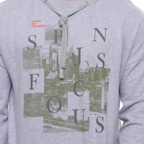 Sudadera para Hombre Silver Plate