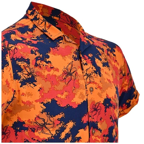 Camisa Hang Ten Manga Corta para Hombre