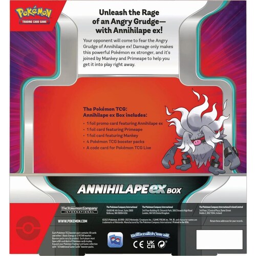 Pokémon Tcg Annihilape Exbox