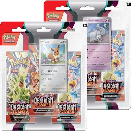 Pokémon Tcg Obsidian Flames 3Pack Booster