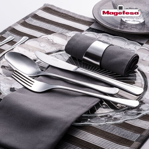 Set 24 Cubiertos Noble para Mesa Magefesa