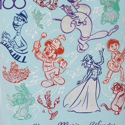 Playera Estampado Disney 100 Años