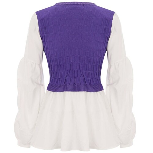 Blusa con Chaleco Simulado Studio si
