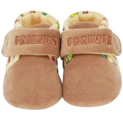 Pantufla Disney Baby Woody Bebé Ch-G Café