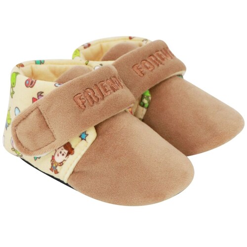 Pantufla Disney Baby Woody Bebé Ch-G Café