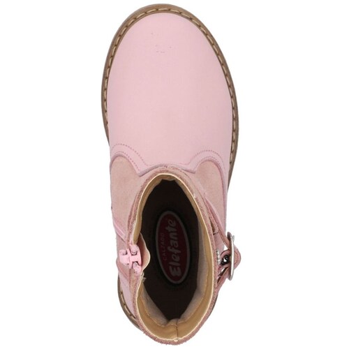 Bota Elefante con Hebilla 14-17 Rosa