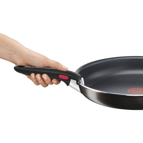 Set 2 Sartenes 24" Y 28" con Asa Movible Easy Plus Ingenio T-Fal