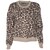 Suéter Cuello Redondo con Estampado de Animal Print para Mujer Philosophy