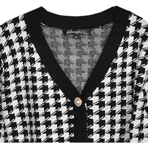 Suéter con Cuello V con Botones para Mujer Philosophy