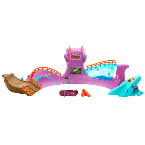 Hot Wheels Skate Pista de Juguete Skatepark de Pulpo Mattel