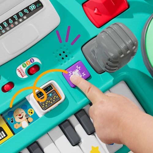 Fisher-Price Rie Y Aprende Mesa Musical Aprende Conmigo Mattel