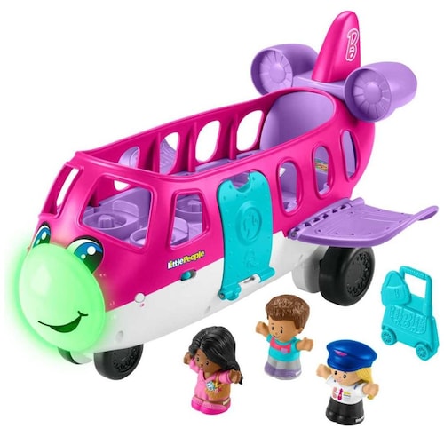 Fisher-Price Little People Set Avión de los Sueños Barbie Mattel