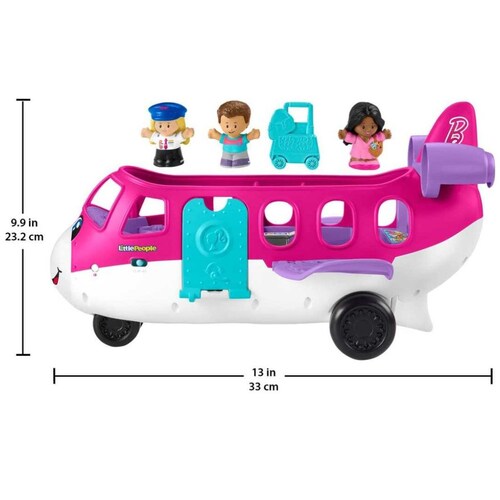 Fisher-Price Little People Set Avión de los Sueños Barbie Mattel