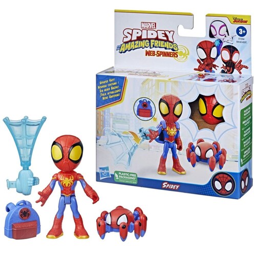 Figura Spidey Hero Webspinner  Hasbro