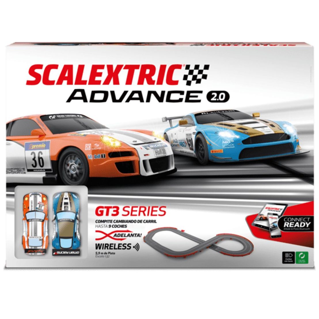 Pista de Carreras Advance Gt3 Series Scalextric