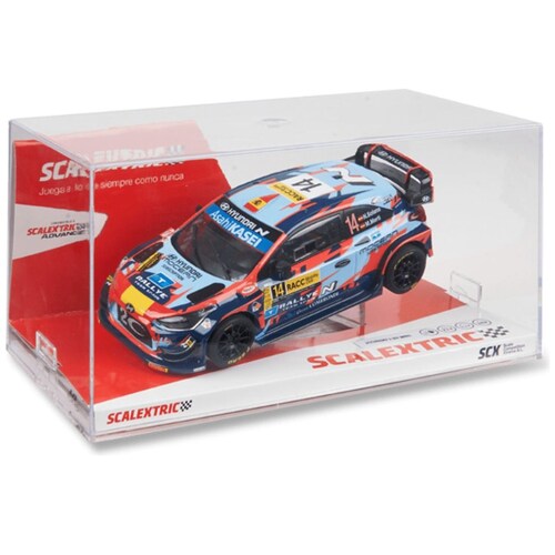 Coche de Carreras Original Hyundai I 20 Wrc Solans Scalextric