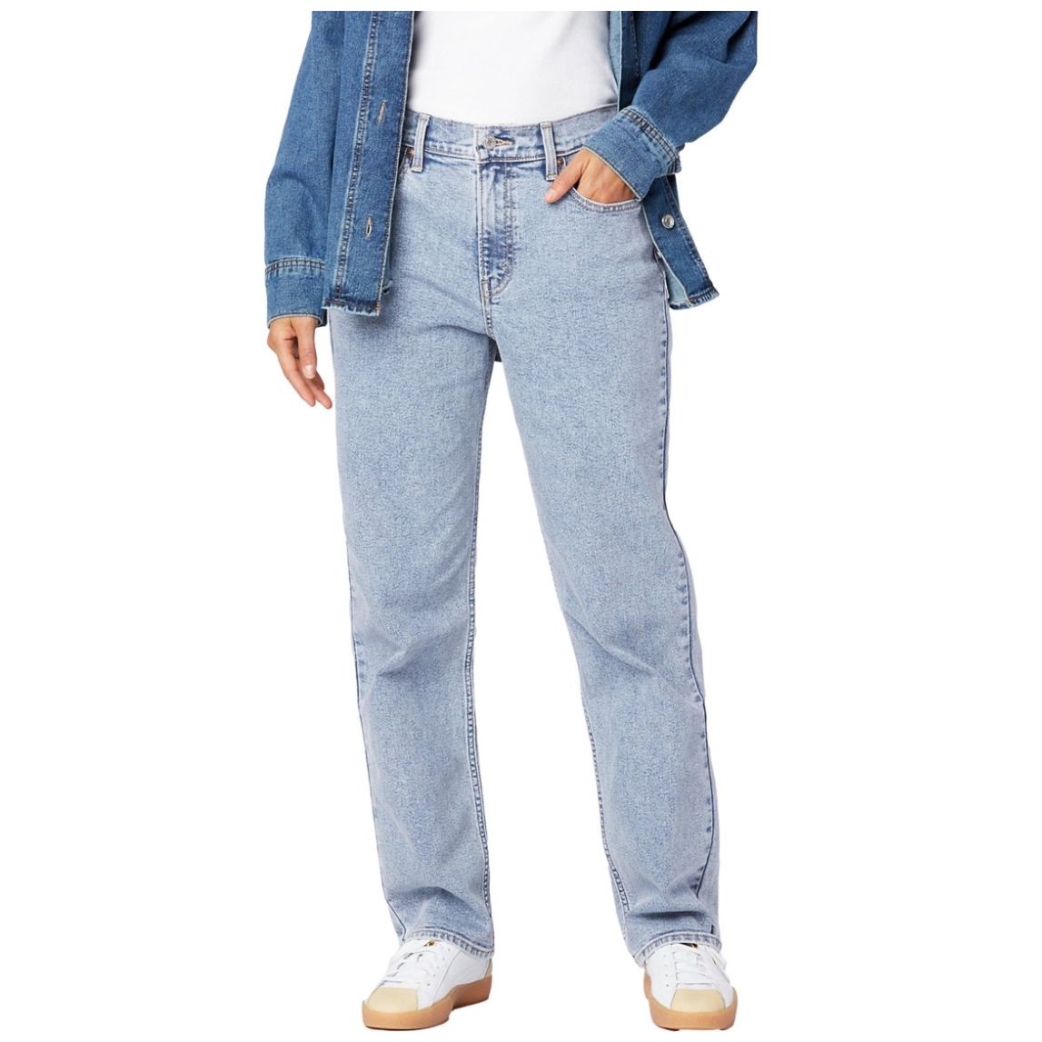 Jeans Denizen Vintage 90S Loose Straight para Mujer Junior
