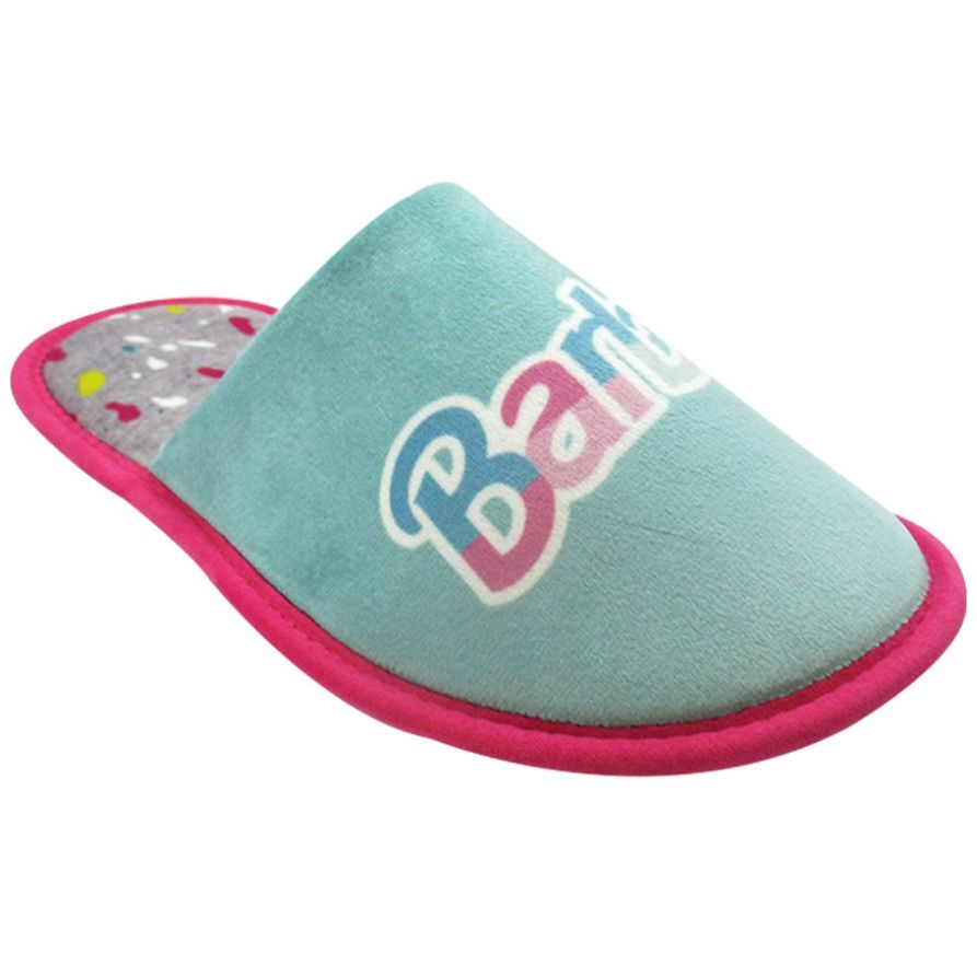 Pantufla con Estampado Barbie