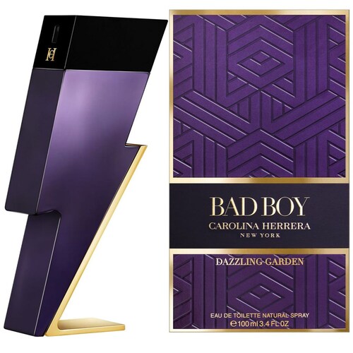 Fragancia para Hombre Carolina Herrera Bad Boy Dazzling Garden Edt 100 Ml