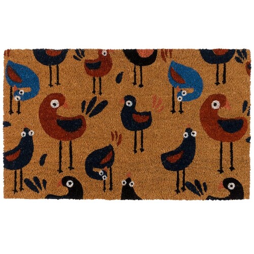 Tapete para Entrada Pájaros 75X45 Abadi
