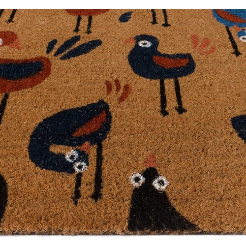 Tapete para Entrada Pájaros 75X45 Abadi