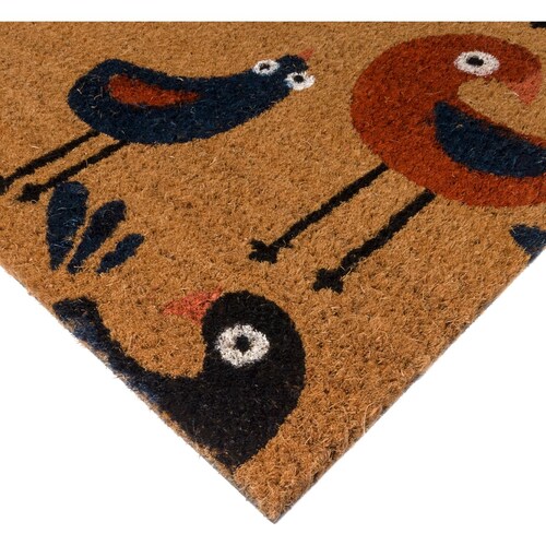 Tapete para Entrada Pájaros 75X45 Abadi