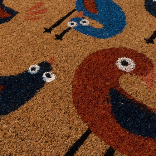 Tapete para Entrada Pájaros 75X45 Abadi