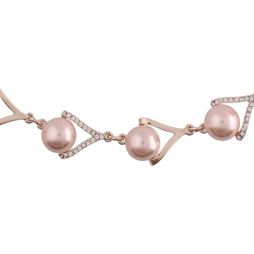 Collar Marca Youre Invited Color Rose Gold Acabado Pulido