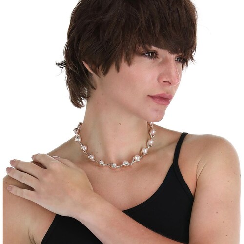 Collar Marca Youre Invited Color Rose Gold Acabado Pulido