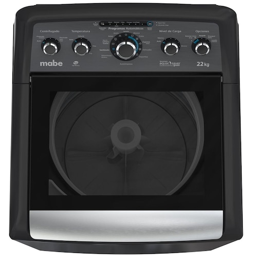 Lavadora Mabe Carga Superior 22Kg Lma72215Wdaba0 Diamond Gray