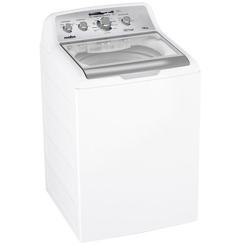 Lavadora Mabe Carga Superior 19Kg Lmx79114Wbab0 Blanca