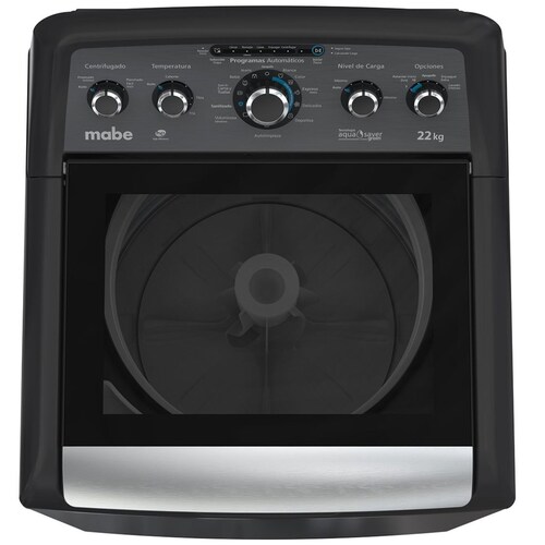Combo de Lavado Mabe Gas 22Kg Lma72215G47N8Msd Dgray