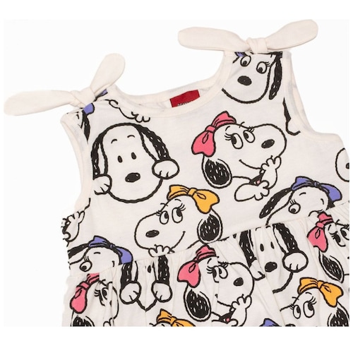 Vestido para Bebé Snoopy